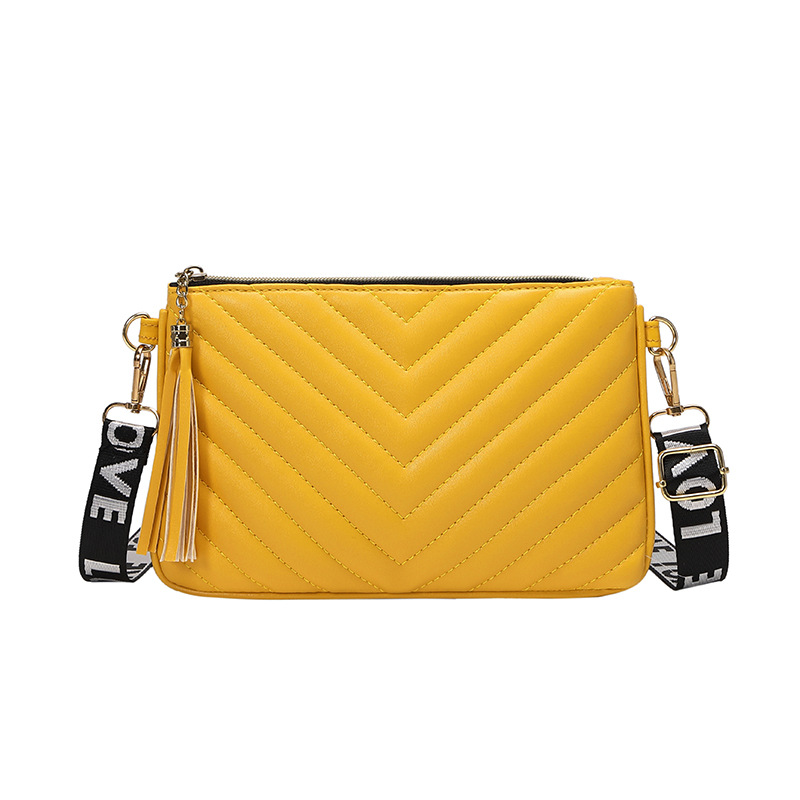 Women's Embroidered Envelope Shoulder Bag Crossbody PU Purse - Image 5