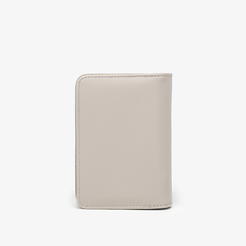 Women's Simple Fashion Mini Wallet New Trendy Multi-Color Zipper Clutch - Image 2