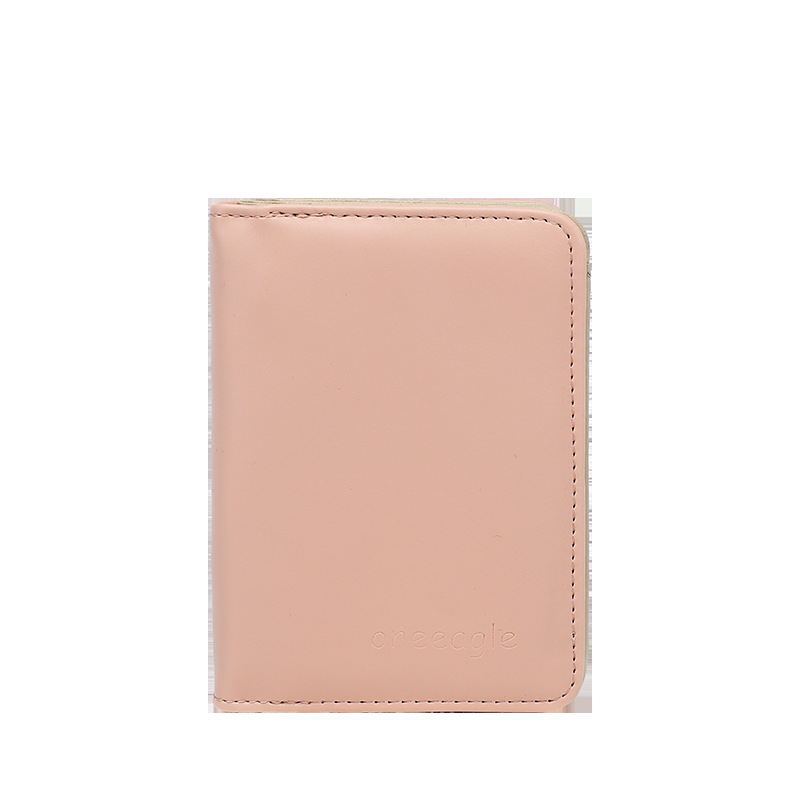 Women's Simple Fashion Mini Wallet New Trendy Multi-Color Zipper Clutch - Image 3