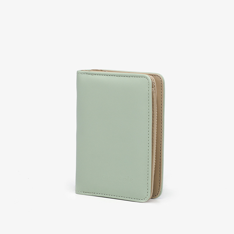 Women's Simple Fashion Mini Wallet New Trendy Multi-Color Zipper Clutch - Image 4